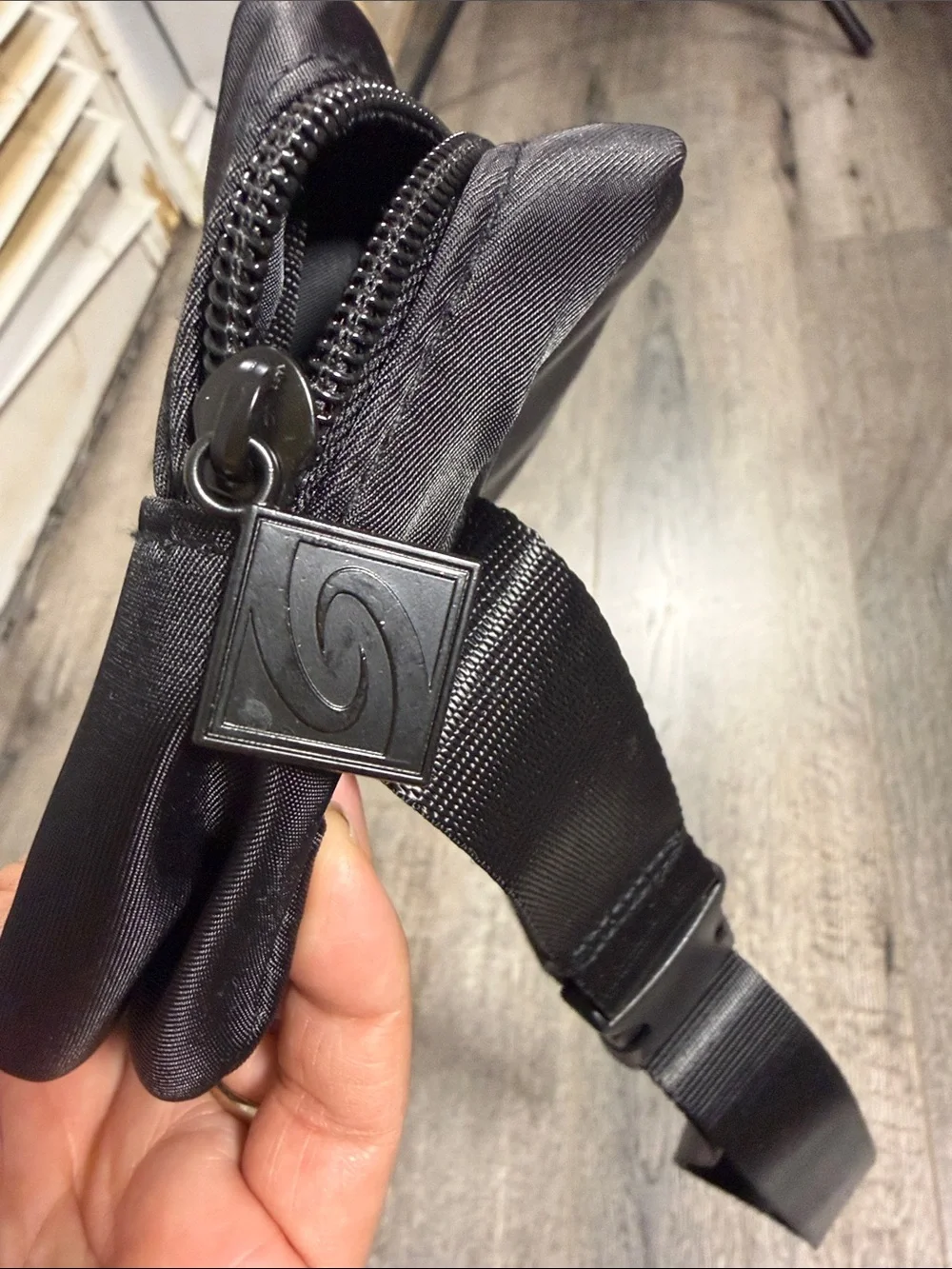 SkinCeuticals Black Logo Crossbody Pouch